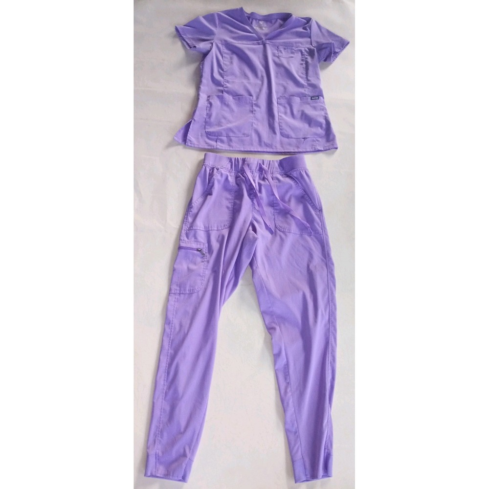 Adar Pro Movement Booster Jogger Womens M Purple Excellent P9400 scrub set